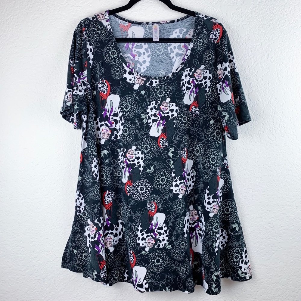 [Lularoe]Cruella Deville 101 Dalmatians swing top